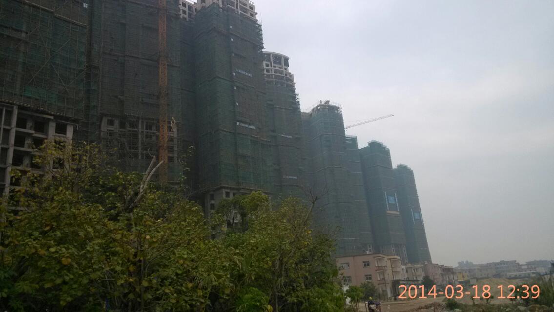 漳州、質感顆粒工地